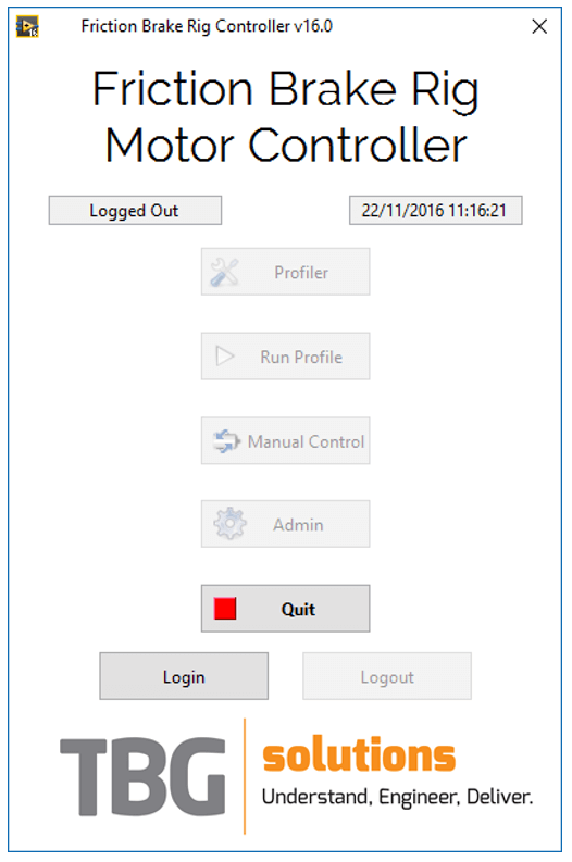 Figure 3 – Main Interface