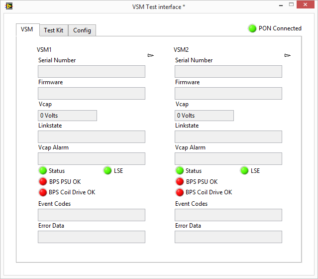 Figure 6. UUT Communications and Control interface